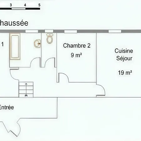 Confortable A 68 M² Avec Piscine Partagee アパート *